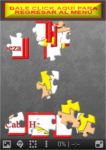 Partes de la cabeza en inglés Screen 3
