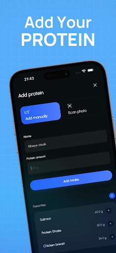 ProteinPro: Protein Tracker Screenshot 3 - AppWisp.com