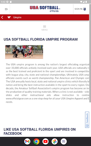 USA Softball of Florida