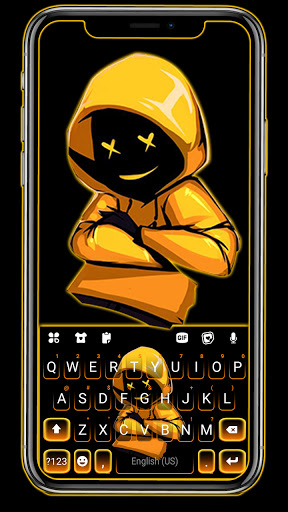 Android application Hoodie Mask Boy Theme screenshort
