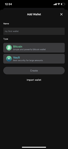 Android application Monetum Wallet screenshort