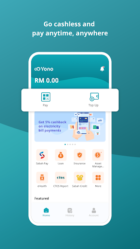 YONO Financial Marketplace Screen 2