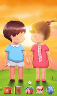 Sweet love GO Launcher Theme(圖1)-速報App