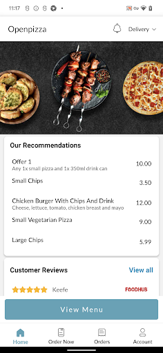 Openpizza Screen 2