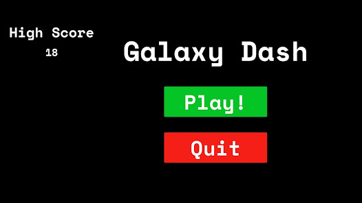 Galaxy Dash 0.2 APK + Mod (Unlimited money) إلى عن على ذكري المظهر