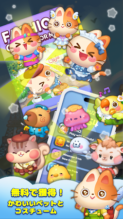 Game screenshot ネコタイルマッチ apk download