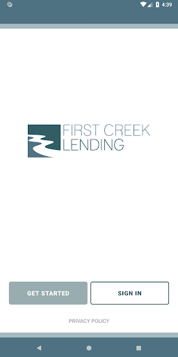 Android application First Creek Lending screenshort