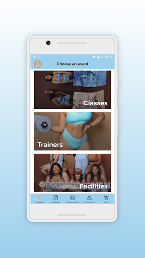BodyUpWomen Screen 2