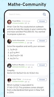 Math Scanner - Math Solutions Screenshot