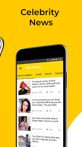 Ghana News: YEN Trending & Hot Screenshot 3 - AppWisp.com