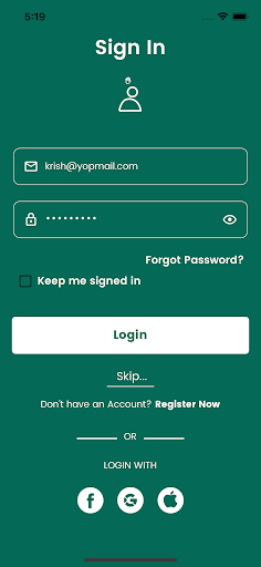 App preview