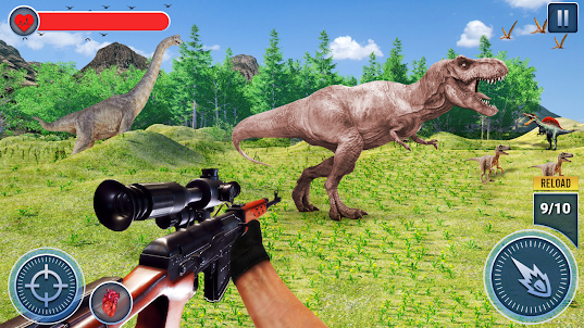 Wild Real Dinosaur Hunter Game
