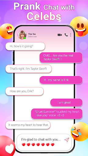 Idol Prank Call - Chat & Video screenshot 2