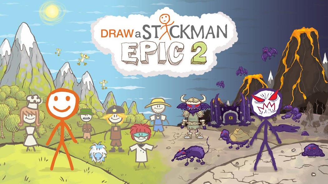 Draw a Stickman: EPIC 2 1.5.7 APK + Mod (Unlimited money) for Android