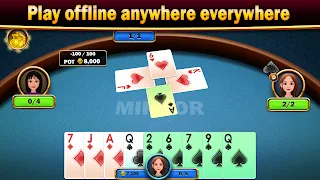 Spades classic card offline - Screenshot 3