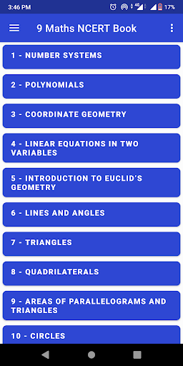 9 Maths NCERT Book Screen 2