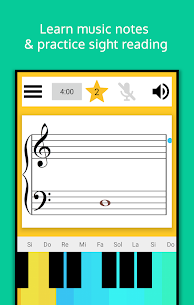 Learn  Music Notes Sight Read. Music Flash Cards 1