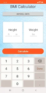 Thabet BMI Calculator