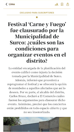 El Comercio Perú Screenshot 2 - AppWisp.com