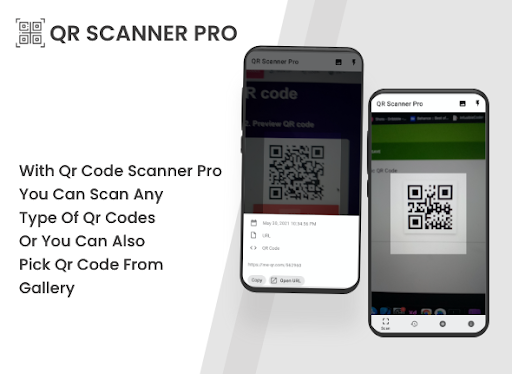 Android application QR & Barcode Scanner PRO screenshort