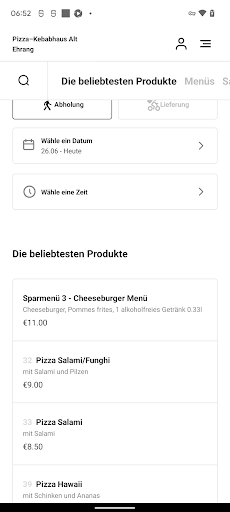 Pizza–Kebabhaus Alt Ehrang Screen 3
