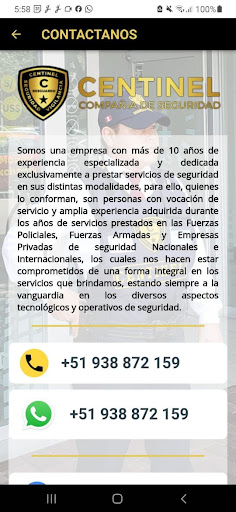 CentinelAPP Screen 3