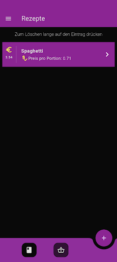 Recipe Price Calculator