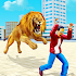 Angry Lion City Attack: Wild Animal Games 20209