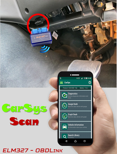 Android application CarSys Scan (Best OBD2 & ELM32 screenshort