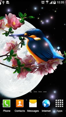 Sakura and Bird Live Wallpaperのおすすめ画像5