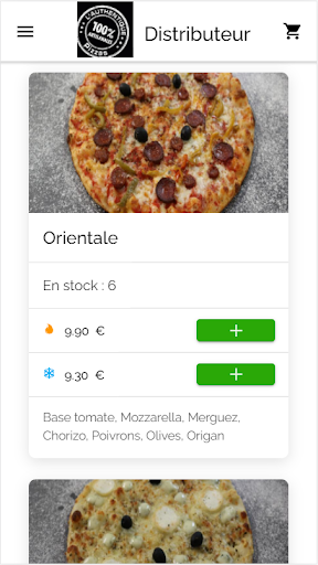 L Authentique pizzas Screen 3