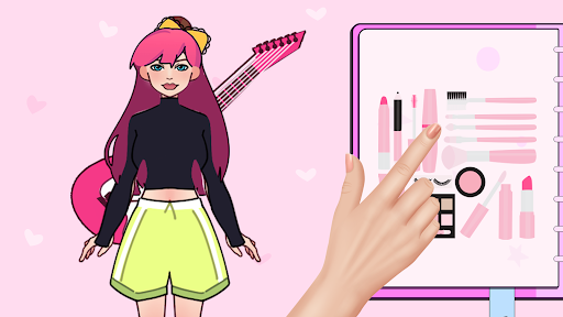 DIY Doll Diary Paper Dress Up