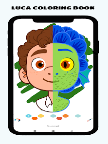 85  Luca Cartoon Coloring Pages  Best HD