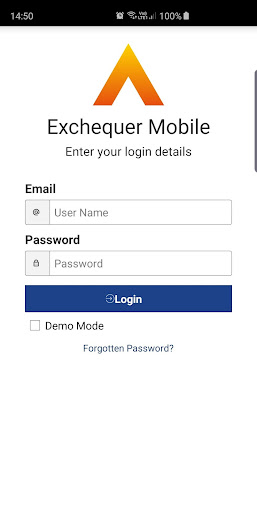 Android application Exchequer Mobile screenshort