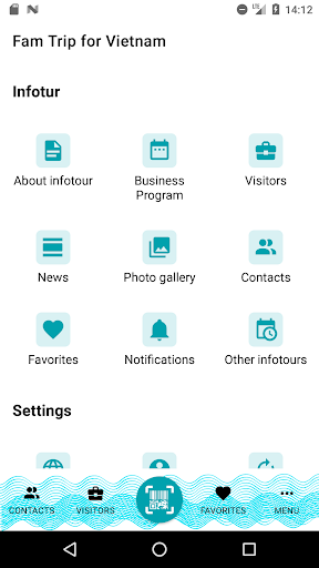 Android application Fam Trip screenshort