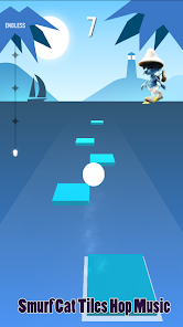Smurf Cat Tiles Hop 3D 1 APK + Мод (Unlimited money) за Android