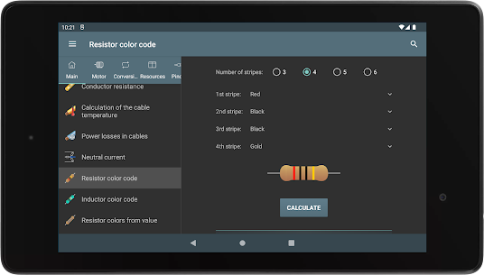 Electrical Calculations MOD APK (Pro Unlocked) 7