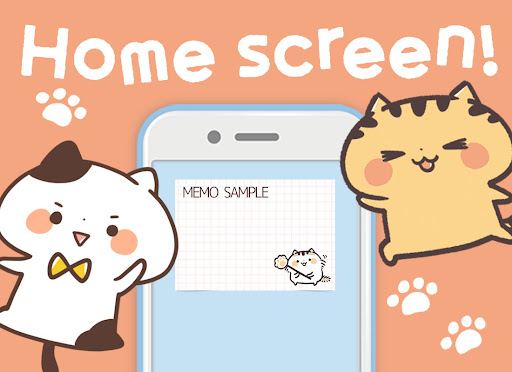 Android application Memo Cats C.C.Makiart screenshort