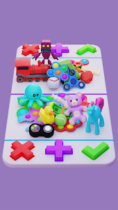 交換ゲーム - ストレス発散ゲーム, おもちゃのゲーム