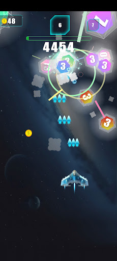 Android application Alien Shooting screenshort
