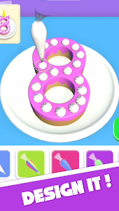 Number Cakes 3D