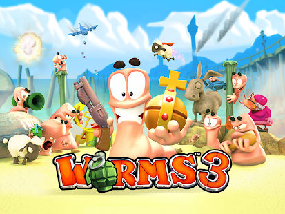 Ảnh chụp màn hình của Worms 3