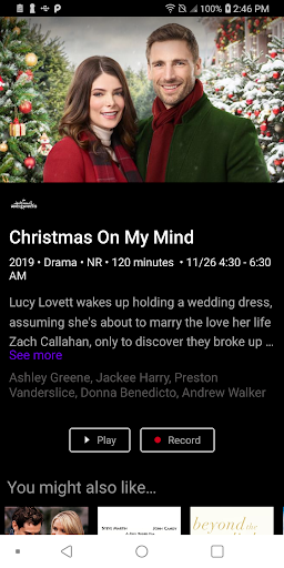Screenshot of Omni Fiber TV