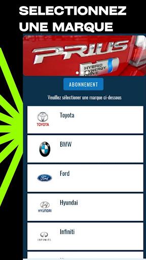 Android application Autodataplus screenshort