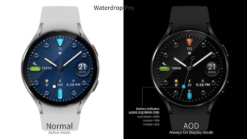 WaterDrop Pro Watch Faceのおすすめ画像3