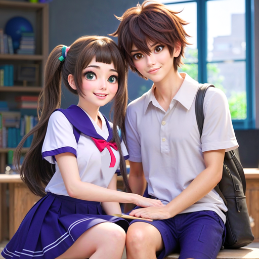 High School Love Anime Girls Download on Windows
