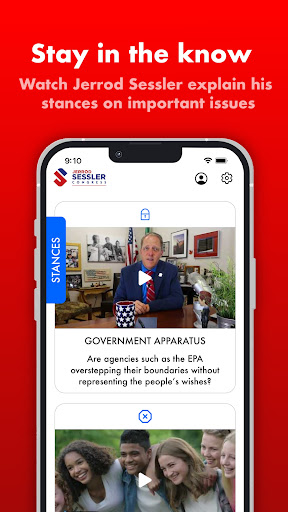 Sessler for Congress (R) Screen 3