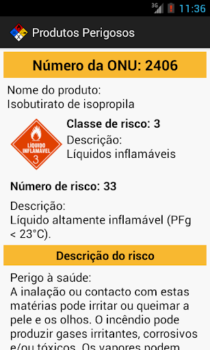 Produtos Perigosos