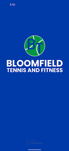Android application Bloomfield Tennis & Fitness screenshort