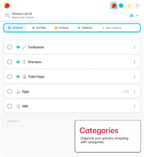 GroceryFren Grocery List